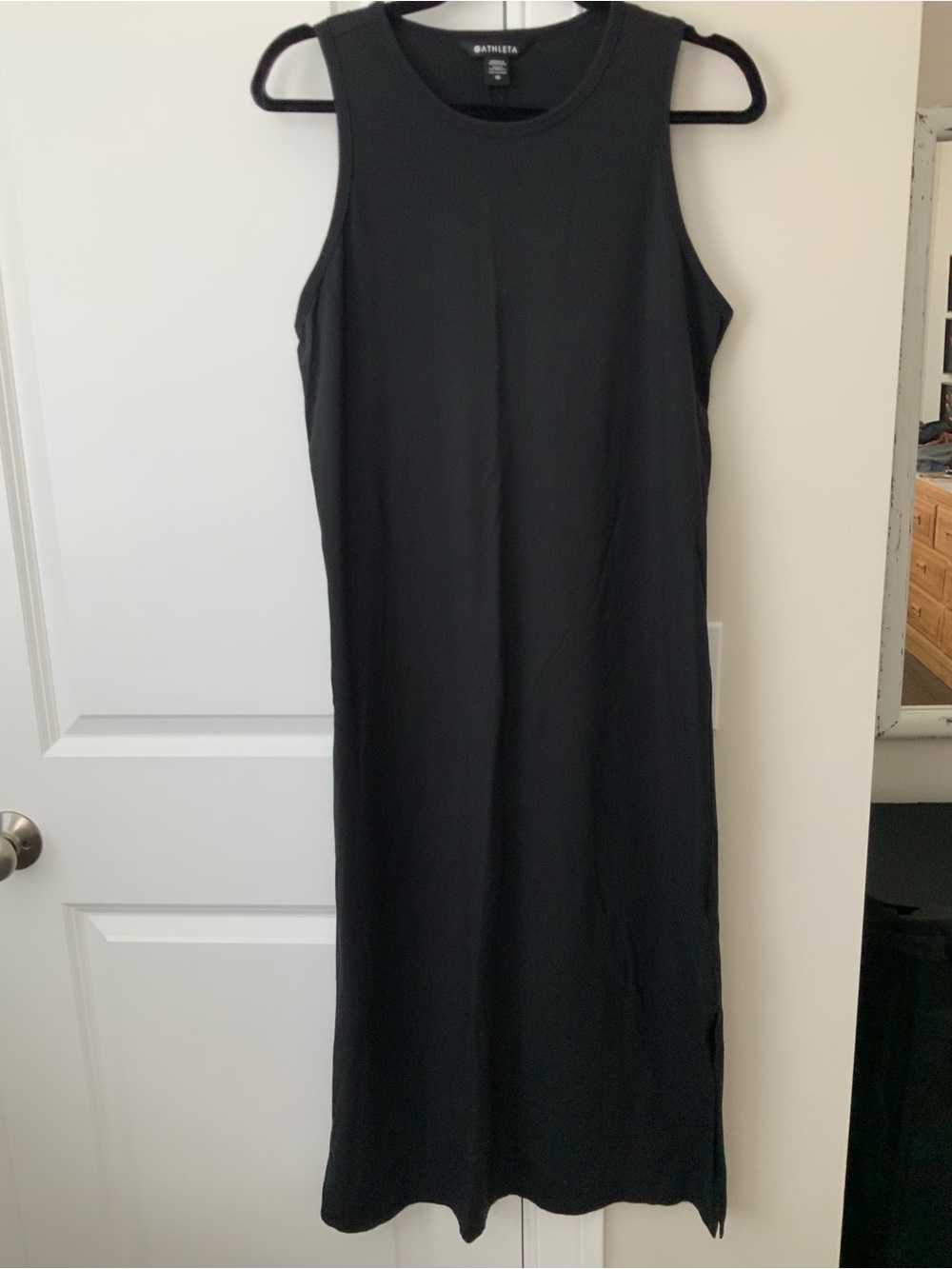 Athleta Black Athletic Tank Top style dress